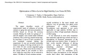 2004 "IEEE International Ultrasonics, Ferroelectrics, and Frequency Control Joint 50th Anniversary Conference", Palais des Congres Montreal, Canada Title of the report: "Optimization of Drive-Level in High Stability Low-Noise OCXOs" 