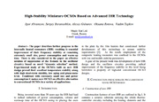 2007 International Frequency Control Symposium jointly with 21st European Frequency and Time Forum, Geneva, Switzerland. Title of the report "High Stability Miniature OCXOs Based on Advanced IHR Technology".  